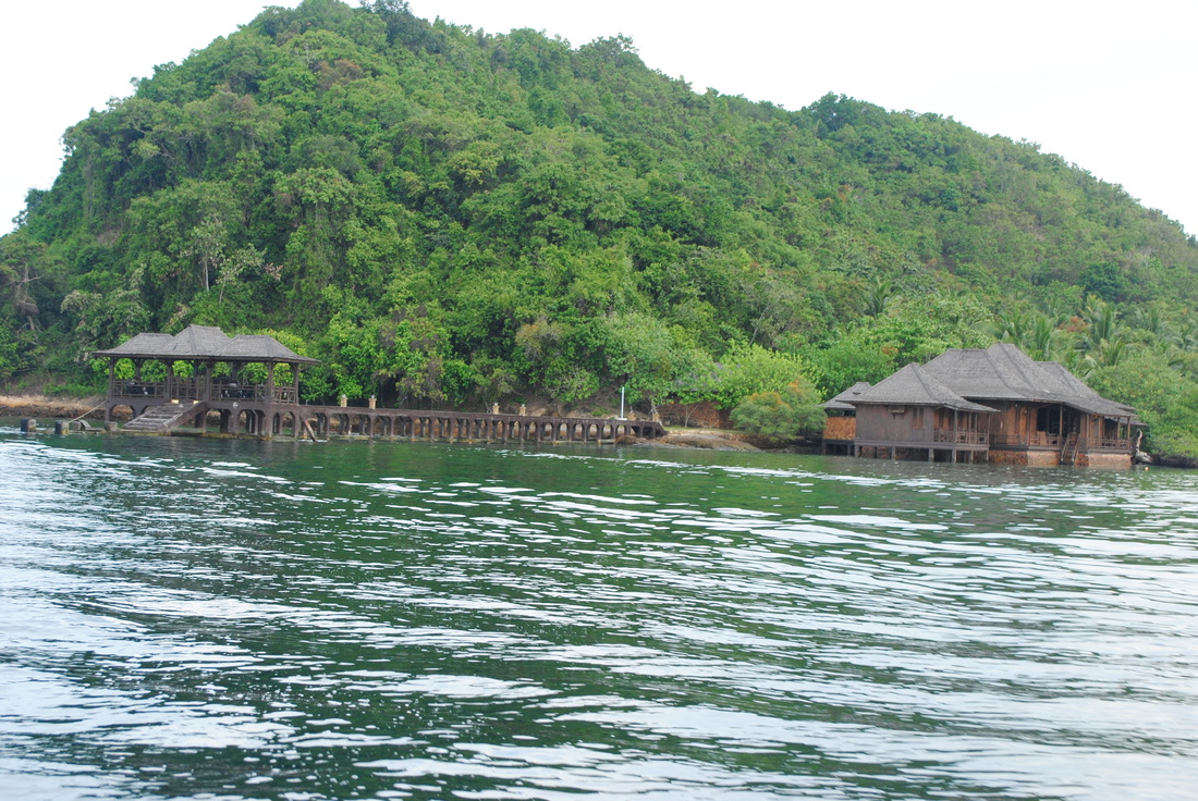 private resort miik WNA di pulau pahawang kecil, Lampung