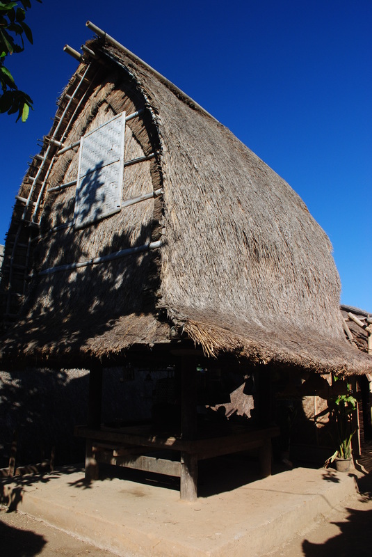 a granary of Sasak's family, Lombok, NTB