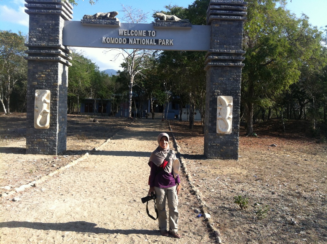 welcome to Komodo National Park, komodo island, Flores, NTT